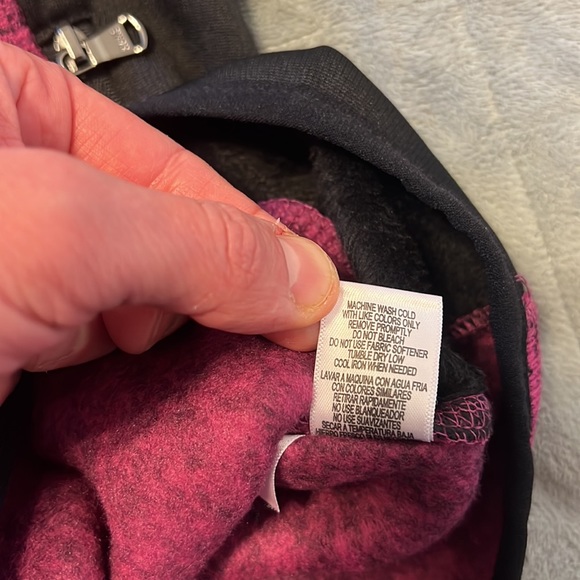 NWT Marc New York Performance Knit Jacket, Pink, Black, Zippered Pockets, Size S - Picture 8 of 10